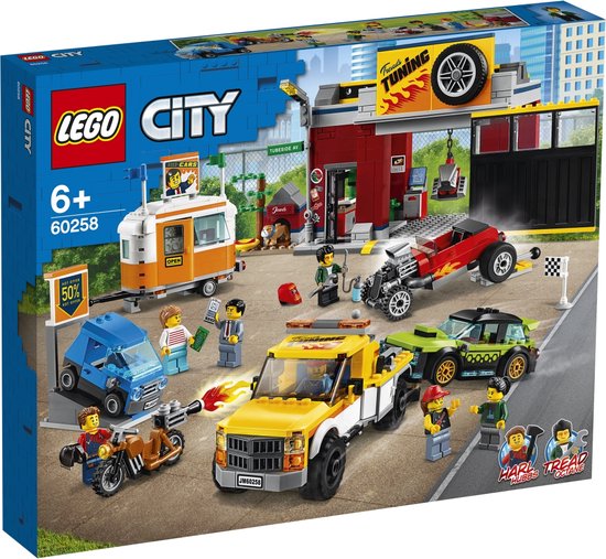 Bonus verrassing Tien LEGO City Tuningworkshop - 60258 | bol.com