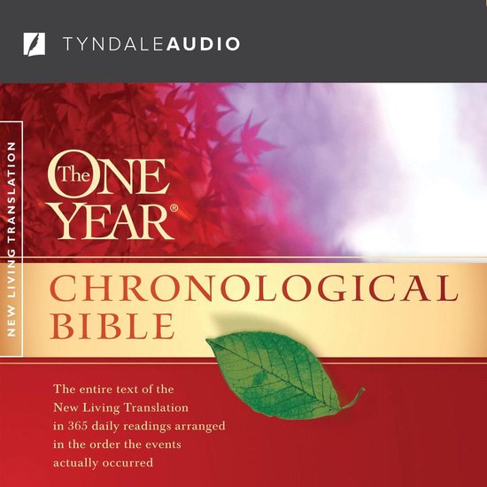 The One Year Chronological Bible NLT - cover