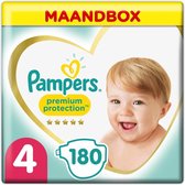 Pampers - Premium Protection - Maat 4 - Maandbox - 180 luiers