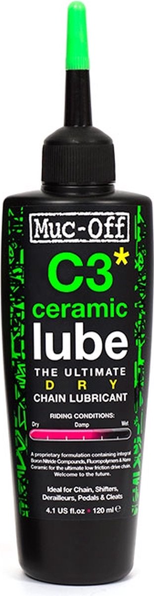 Muc-Off Dry Lube C3 Kettingolie Ceramic 120ML - Muc-Off