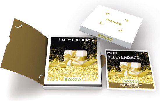 Bongo Bon - Happy Birthday Cadeaubon - Cadeaukaart cadeau voor man of vrouw  | 12000... | bol