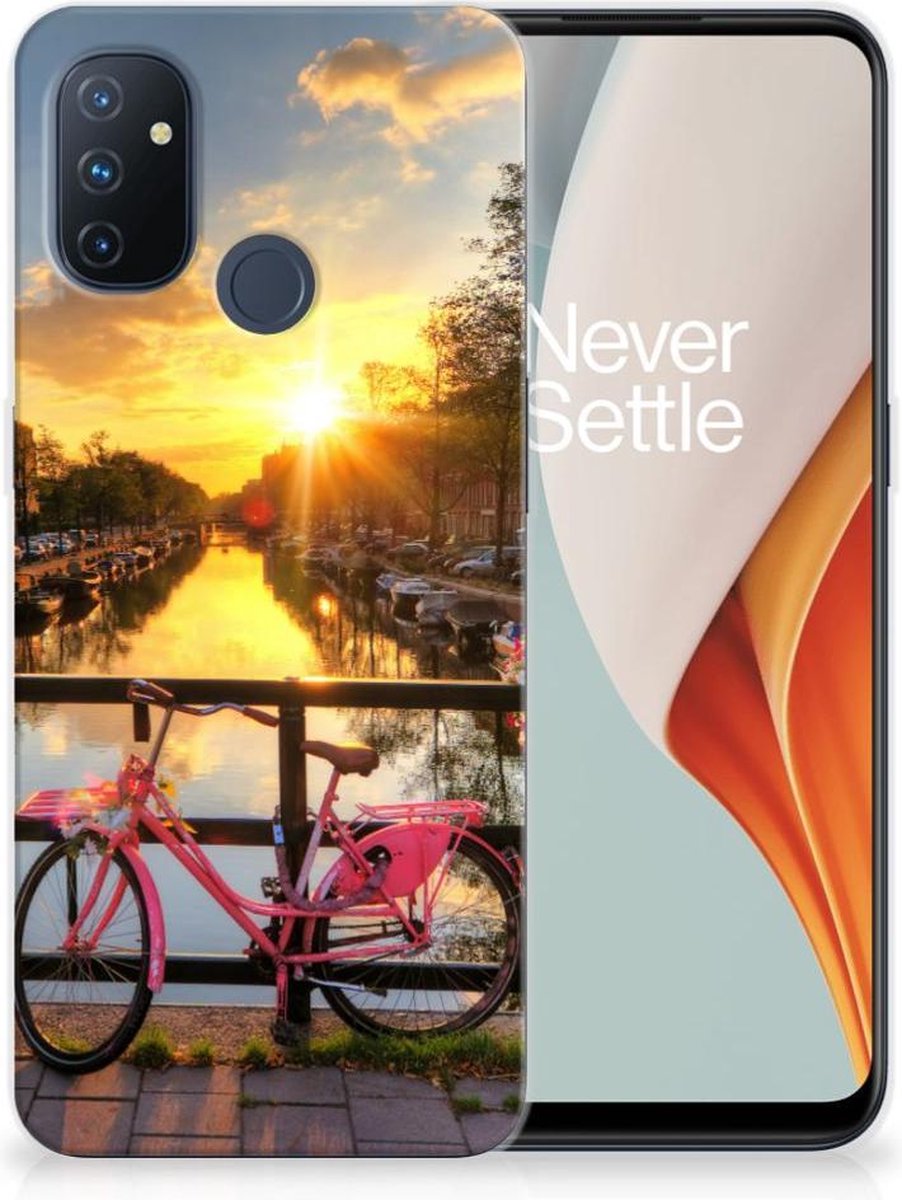 OnePlus Nord N100 Siliconen Back Cover Amsterdamse Grachten