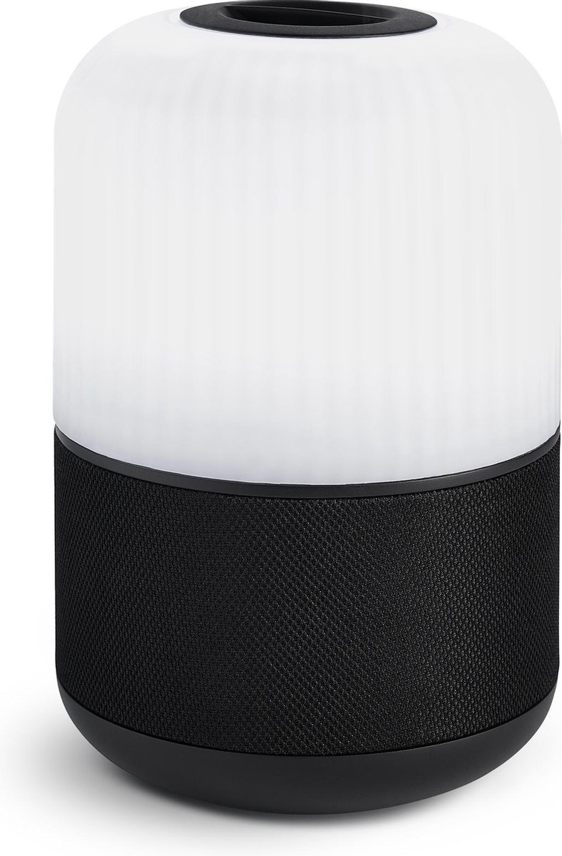 Bigben Aromasound Lampion Aromadiffuser en Bluetooth Speaker - Zwart/Wit