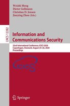 Lecture Notes in Computer Science 12282 - Information and Communications Security