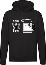 Save water drink beer sweater | drank | bier | kroeg | grappig | unisex | capuchon