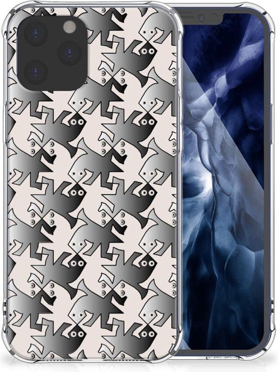 TPU Case Anti-Shock voor iPhone 12 Pro Max Case Anti-shock Salamander Grey
