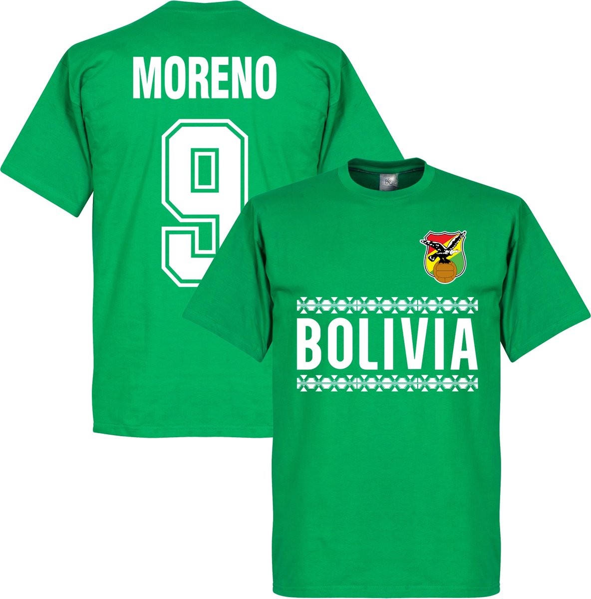 Bolivia Moreno Team T-Shirt - XS