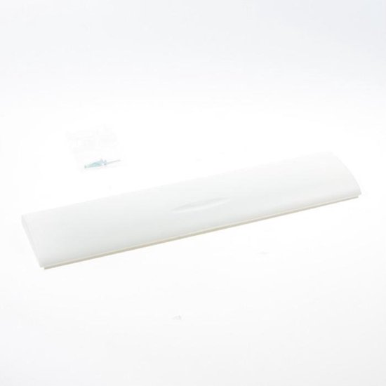 thumbnail: ShieldUp Witte Brievenbus Tochtstrip - Interne Cover Met Borstel, 343x80 Mm, Incl. Schroeven