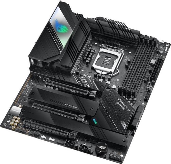 Asus ROG STRIX Z590-F GAMING WIFI Moederbord Socket Intel 1200 Vormfactor ATX Moederbord chipset Intel® Z590 - ASUS