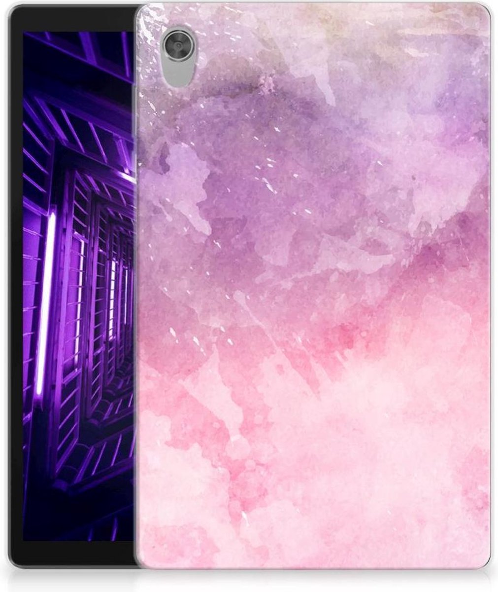 Tablethoes Lenovo Tab M10 HD (2de generatie) Pink Purple Paint