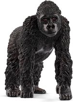Schleich Gorilla Vrouwelijk 14771 - Aap Speelfiguur  - Wild Life - 3,6 x 8,2 x 7,1 cm