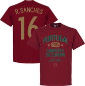 Portugal EURO 2016 Sanches Winners T-Shirt - XL