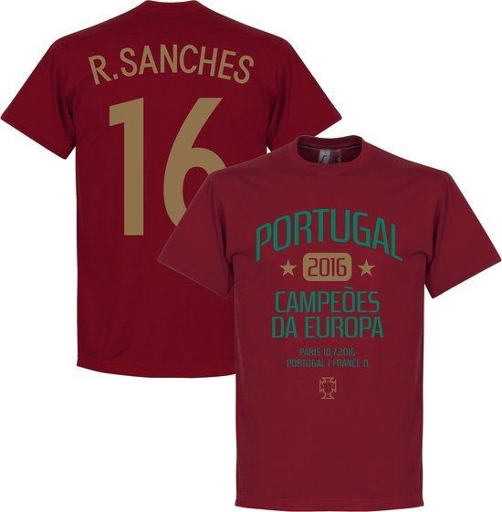 Portugal EURO 2016 Sanches Winners T-Shirt - XL