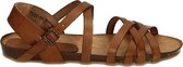 Red Rag 79226 - Volwassenen Platte sandalenDames Sandalen - Kleur: Cognac - Maat: 35