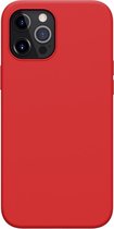 Nillkin - Hoesje geschikt voor iPhone 12 Pro Max - Flex Pure Pro Serie - Back Cover - Rood