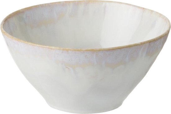 Costa Nova - servies - soepkom wit - aardewerk - 15 cm rond