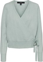 Vmheaven Ls Wrap Cardigan Ga 10240256 Jadeite - Maat L