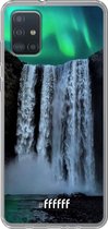 6F hoesje - geschikt voor Samsung Galaxy A52 - Transparant TPU Case - Waterfall Polar Lights #ffffff