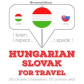 Magyar - szlovák: utazáshoz
