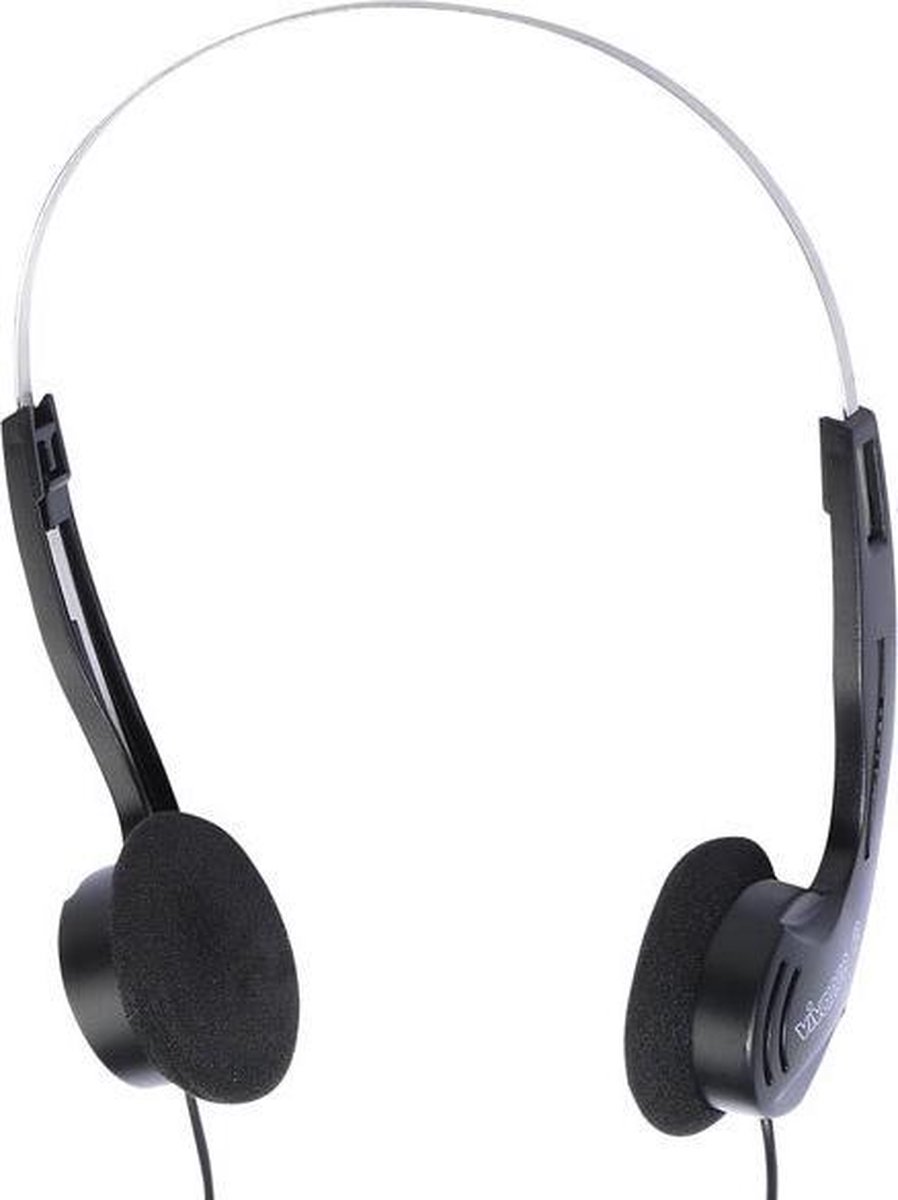 Vivanco SR 3030 On Ear koptelefoon Kabel Zwart