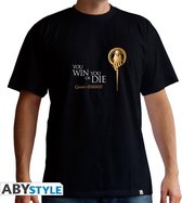 Game Of Thrones - Tshirt Hand Of The King Man Ss Black - Basic