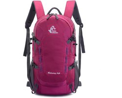 Lichtgewicht rugzak - Opvouwbare tas - Outdoor sporten - Multifunctioneel nylon - 40L capaciteit - Zwart