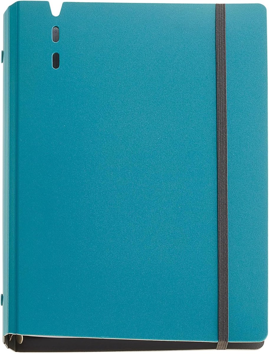 Agenda 2025 - Jaarplanner Weekplanner - Dagelijkse Organisatie - Navulbaar 6-Ringen Systeem - 155 x 213 mm - Blauw