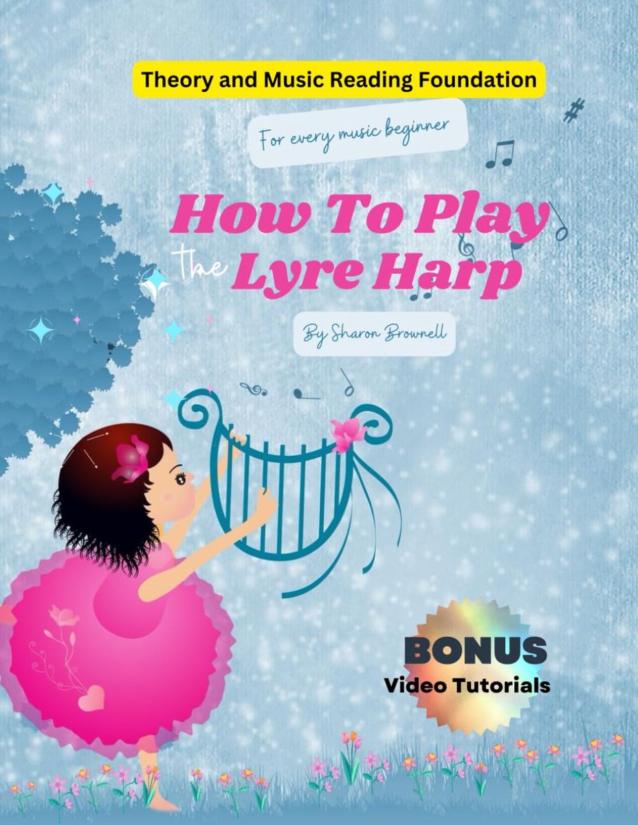 Leerboek Lyre Harp voor Beginners: Eenvoudig Spelen en Muziek Theorie Leren