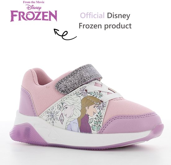Leomil - Frozen - Baskets lumineuses pour filles - Chaussures Enfants - Pointure 30