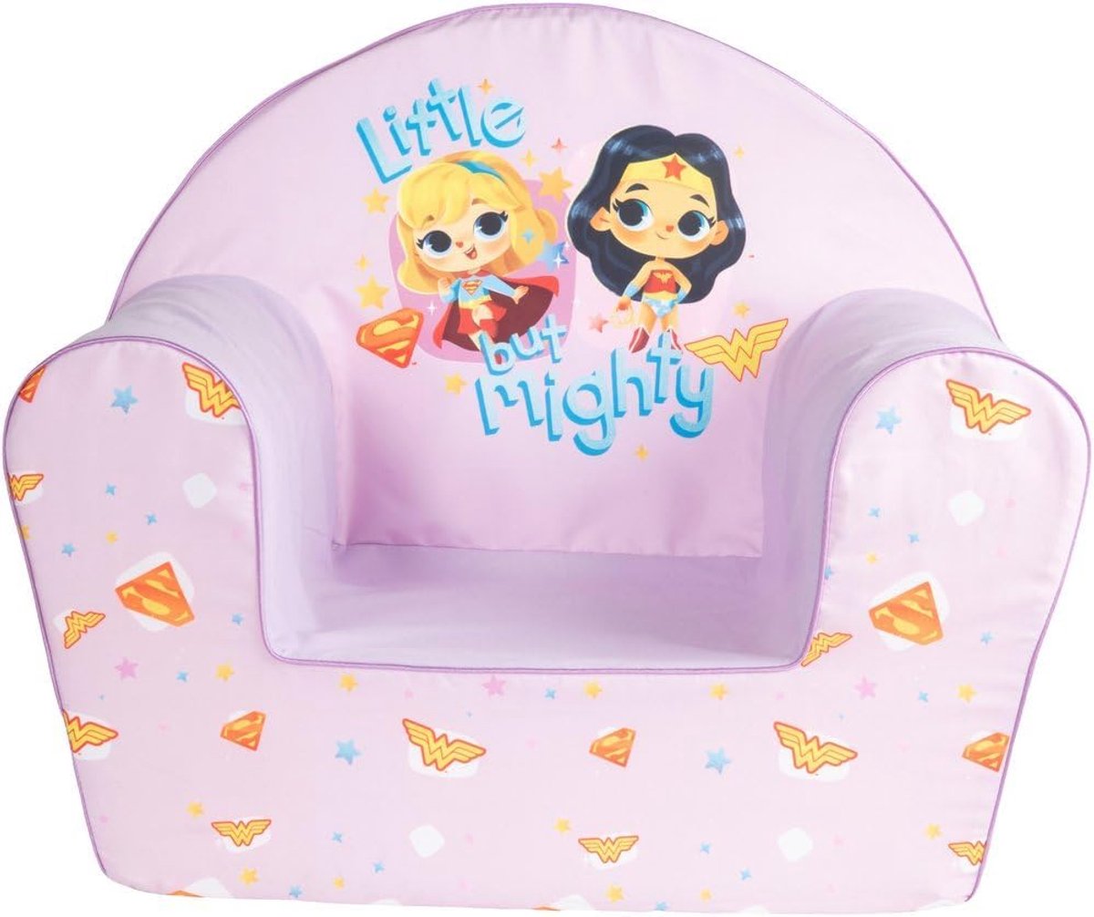 Comfortabele Kinderfauteuil met Superheldenprint - Veilig en Lichtgewicht