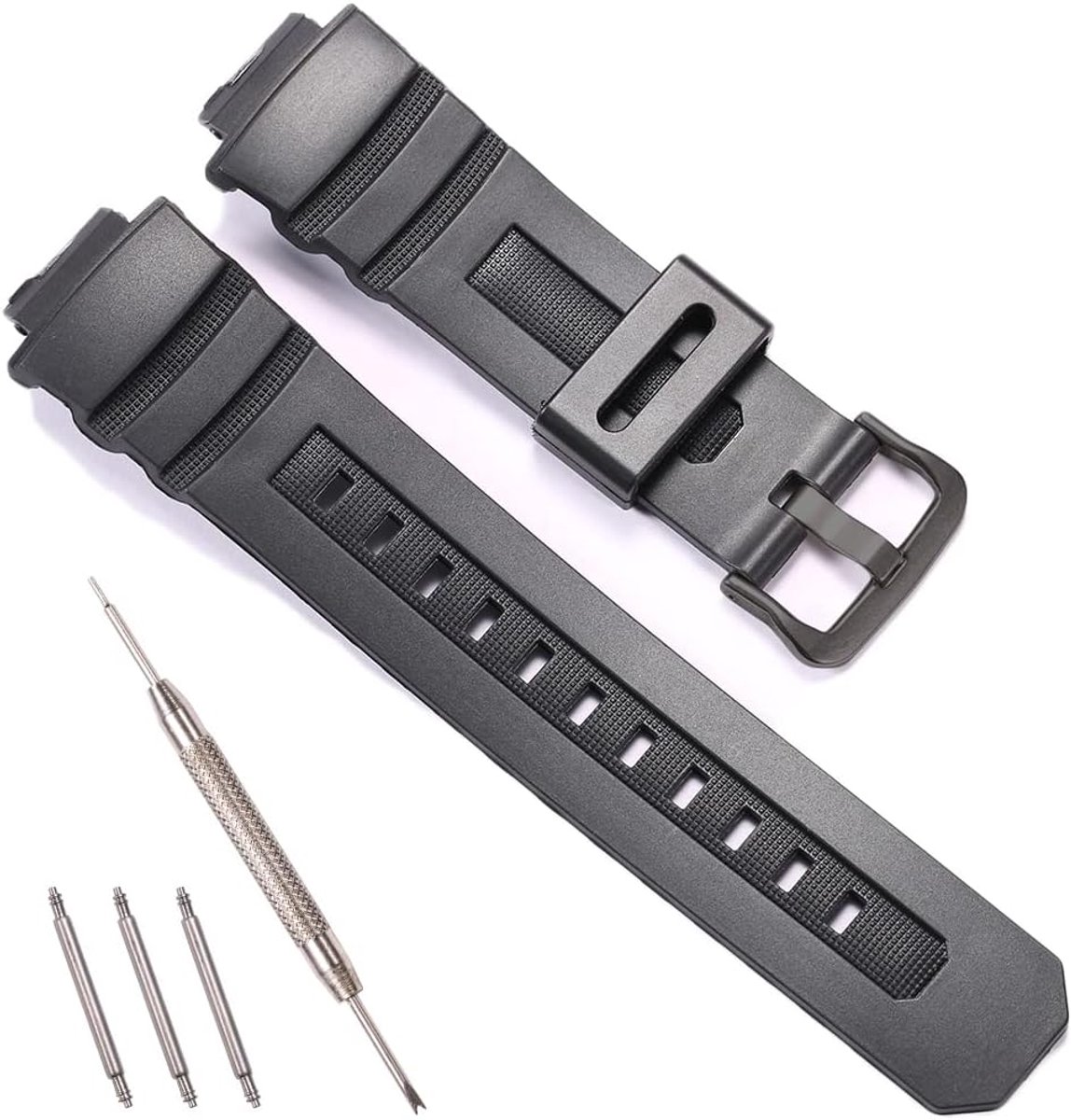 Hars Horlogeband - Sportband Vervanging - Dagelijks Gebruik - Roestvrijstalen Gesp