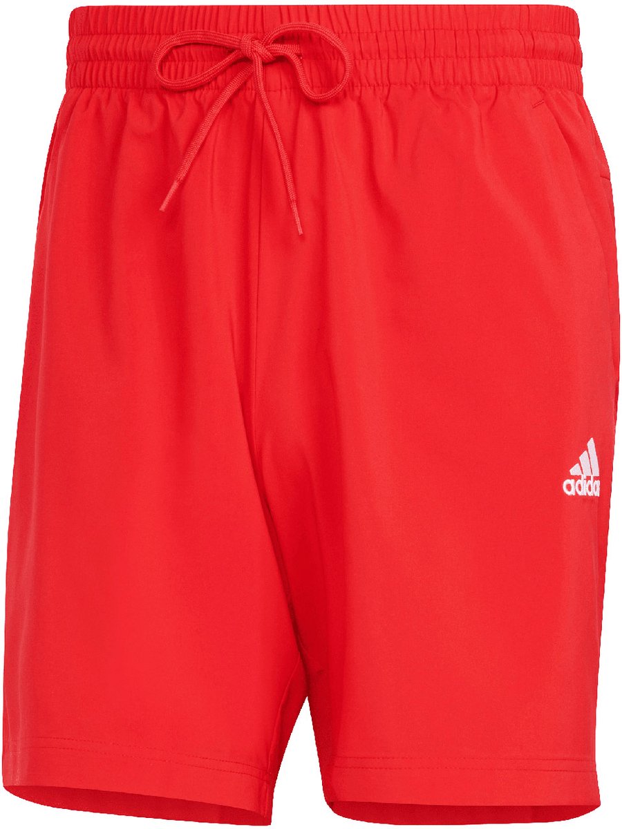 Adidas Aeroready Essentials Chelsea Small Logo Heren Short Rood