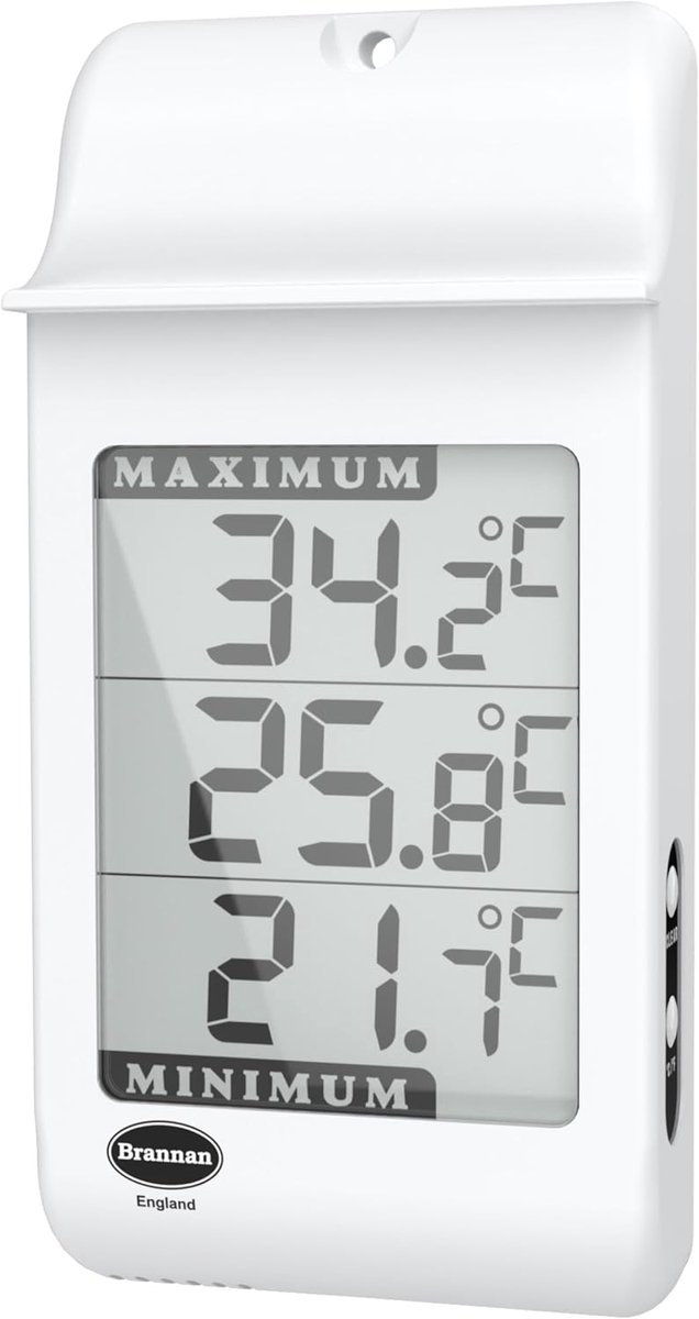 Digitale Max Min-thermometer met Groot Display voor Binnen en Buiten