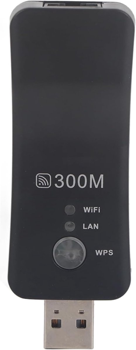 Draadloze WiFi Repeater Signaalversterker USB 300Mhz AP Adapter