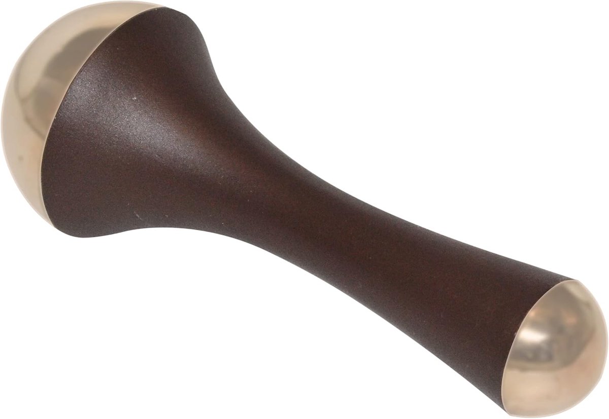 Ayurvedische Kansa Gezichtsmassage Stift voor Detox en Ontspanning - Teakhout