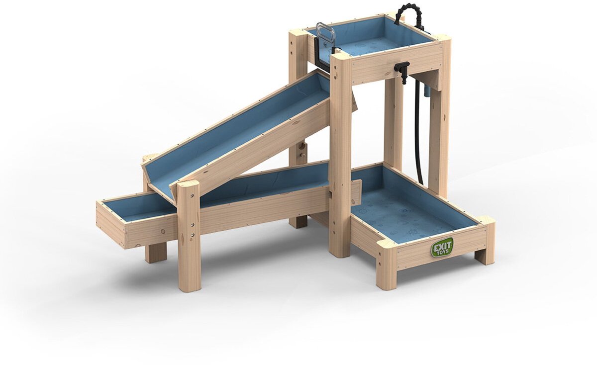 EXIT AquaFlow Waterbaan 200 - Waterspeelgoed - Waterbaan voor Buiten - Buitenspeelgoed Kinderen