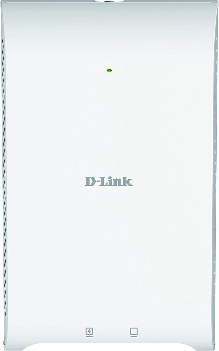 In-Wall PoE WiFi Access Point AC1200 Wave 2 MU-MIMO met 3 LAN Poorten