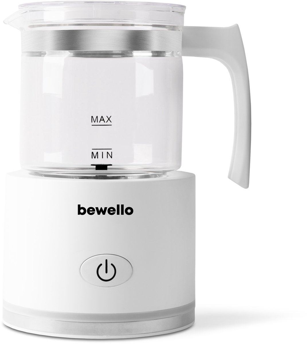Elektrische Melkopschuimer – Melk Schuimer voor Cappuccino & Latte – Warm en Koud Opschuimen – 250 ml – 600W [BW1017]
