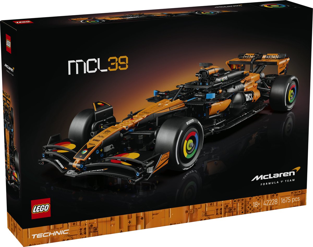 LEGO Technic McLaren MCL39 F1® Car - 42228 — afbeelding 18