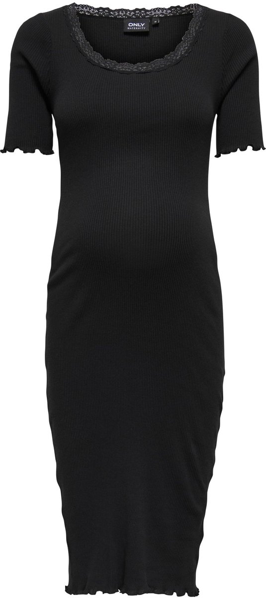 Only MATERNITY Jurk OLMXENA Korte jurk Black