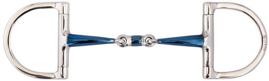 BR D-Trens Double Articulation, Sweet Iron 14 mm Blauw/ Argent - 12,5 CM