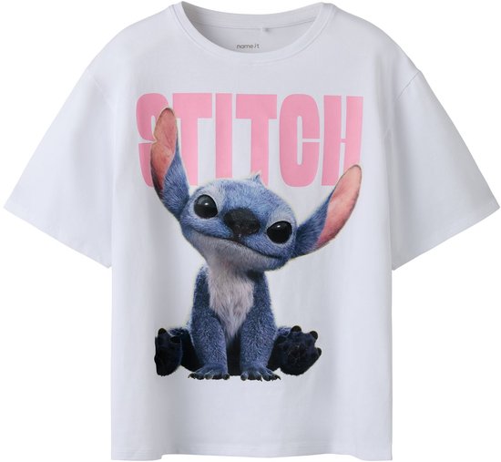 NAME IT - NKFNIBUS STITCH NREG SS TOP LNOOS WDI - Filles - T-shirts