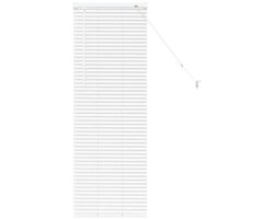 vidaXL - Venetiaanse - jaloezie - Wit - 130 - x - 50 - cm - 25 - mm - Aluminium