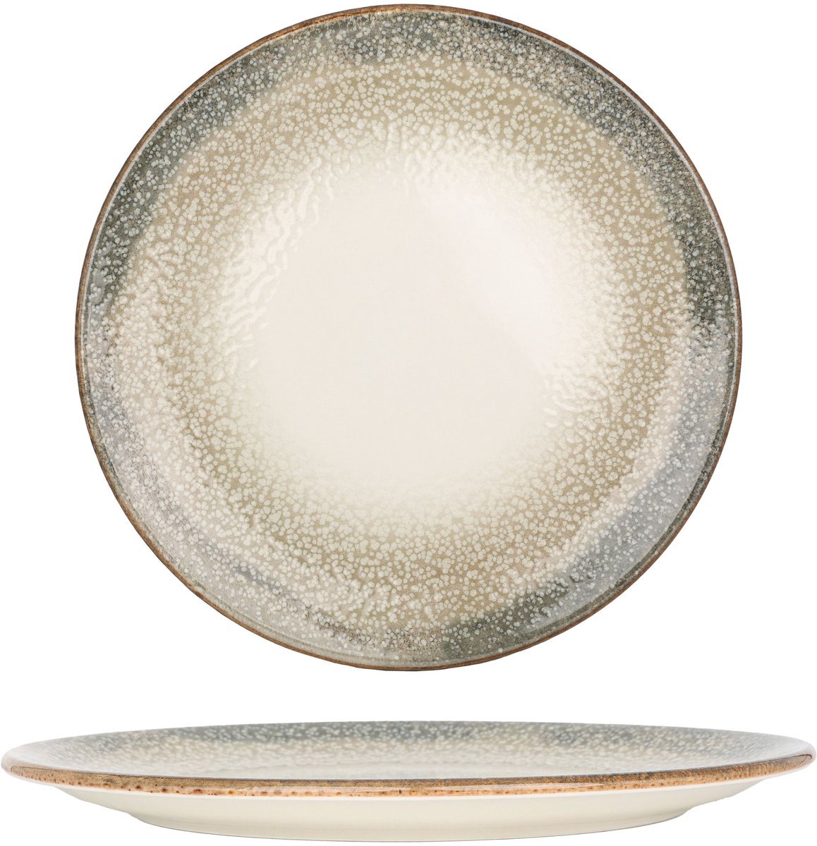 By Bone Dinerbord - Spazio - Porselein - 30 cm - set van 6