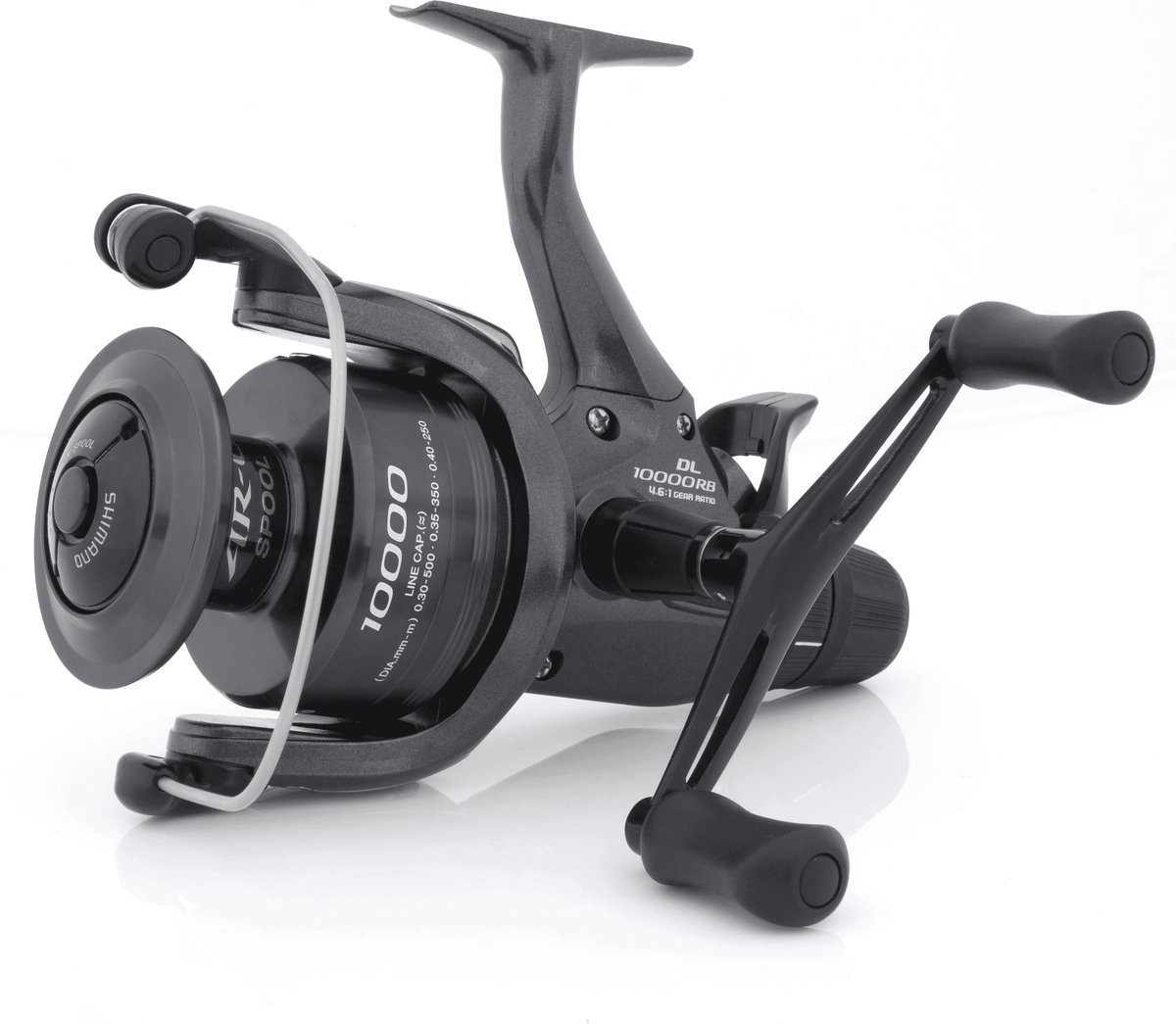Shimano Baitrunner DL 10000 RB - Karpermolen - Slip achterop