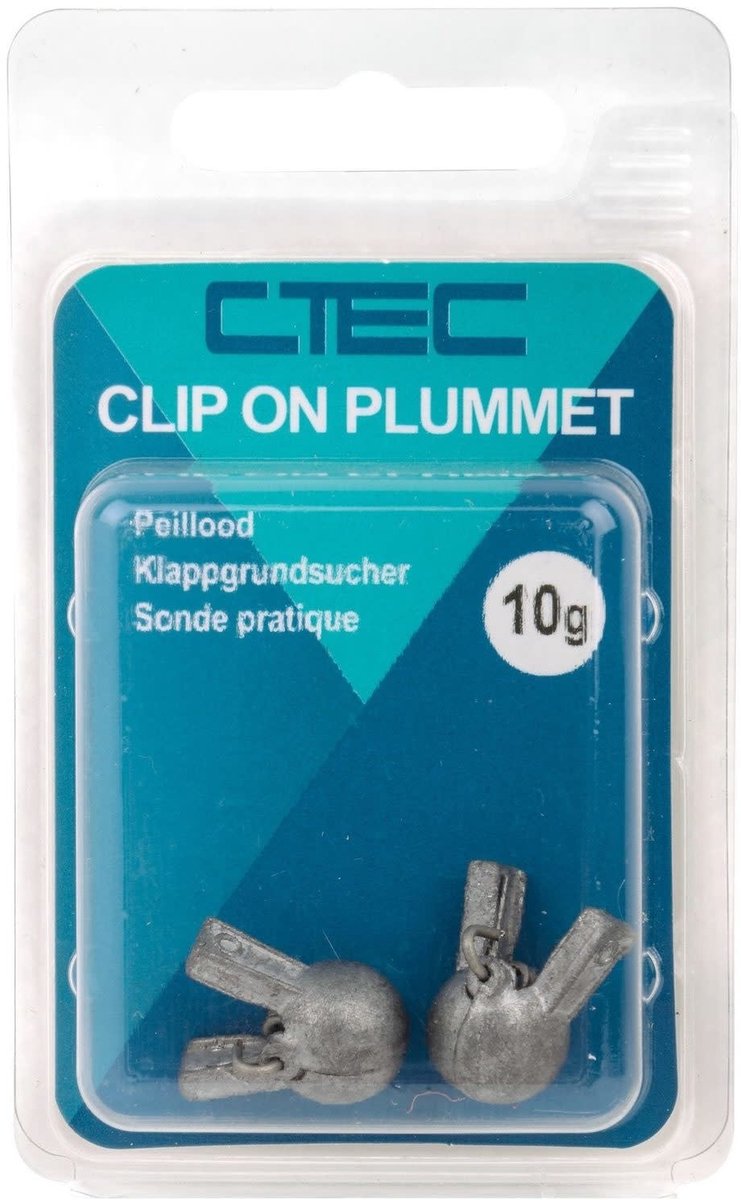 Spro Clip On Plummets Peillood | 2 Stuks 30g