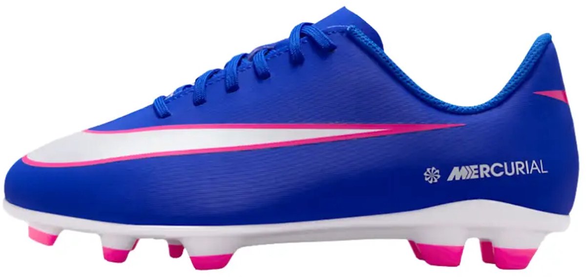 Nike jr vapor 16 club fg/mg in de kleur blauw.