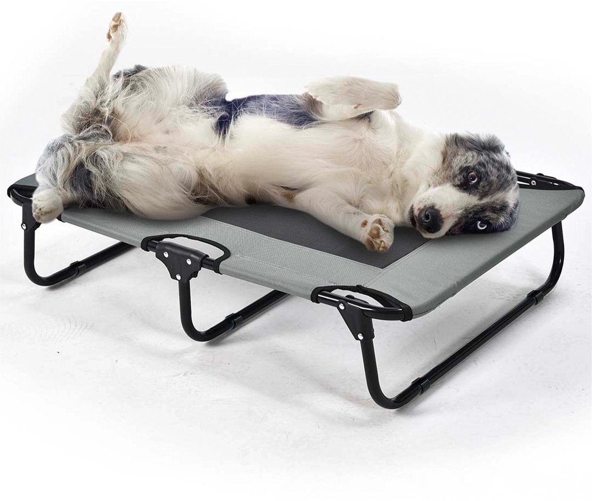 Duvoplus plooibaar hondenbed Relax XL grijs