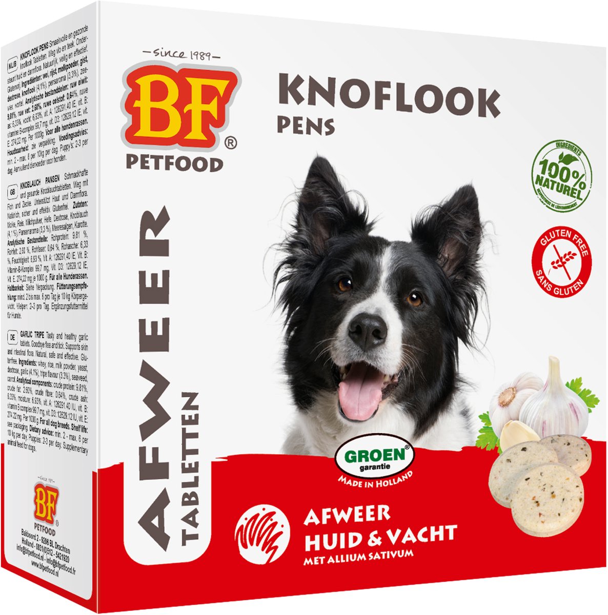 Biofood Knoflooktabletten - Zeewier - 2 x 60 gram - Mini