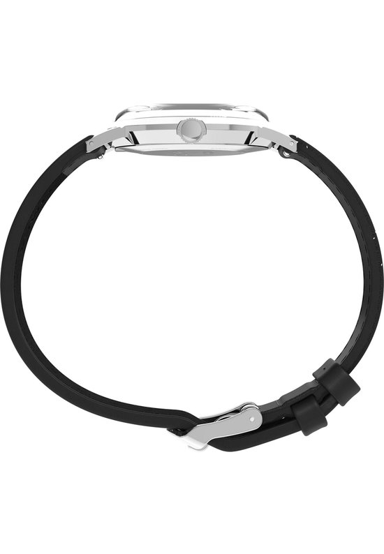 Timex Timex X Peanuts® Marlin® Hand-Wound Space Mechanisch Handopwindhorloge Zwart Kast: 100% Roestvrij Staal | Armband 100% Leer Round TW2W89700OX